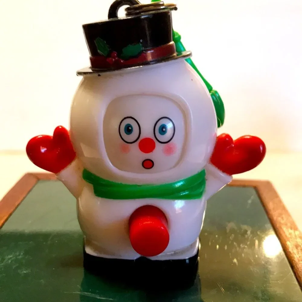 Vintage Snowman Toy